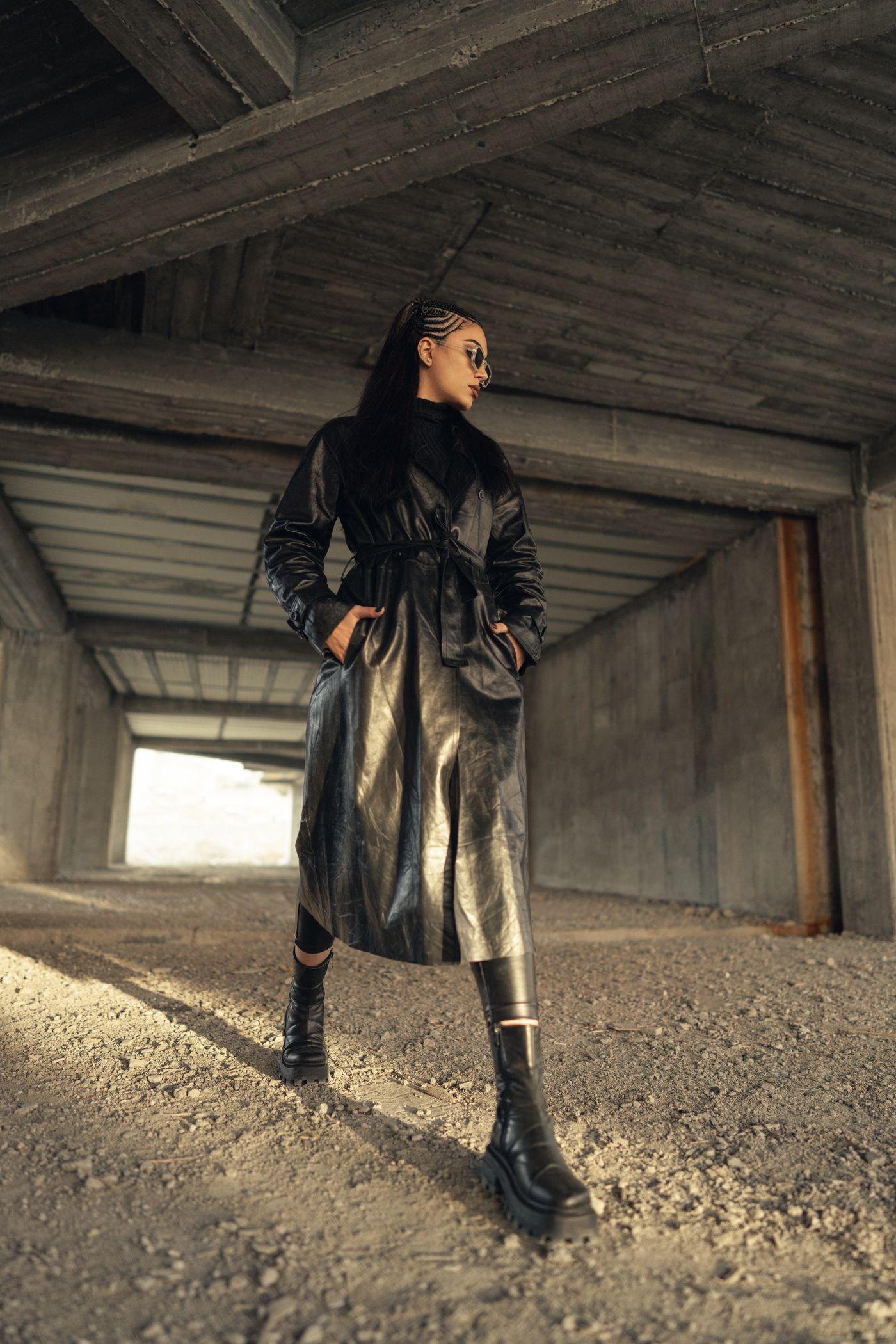 Patent Leather Coat
