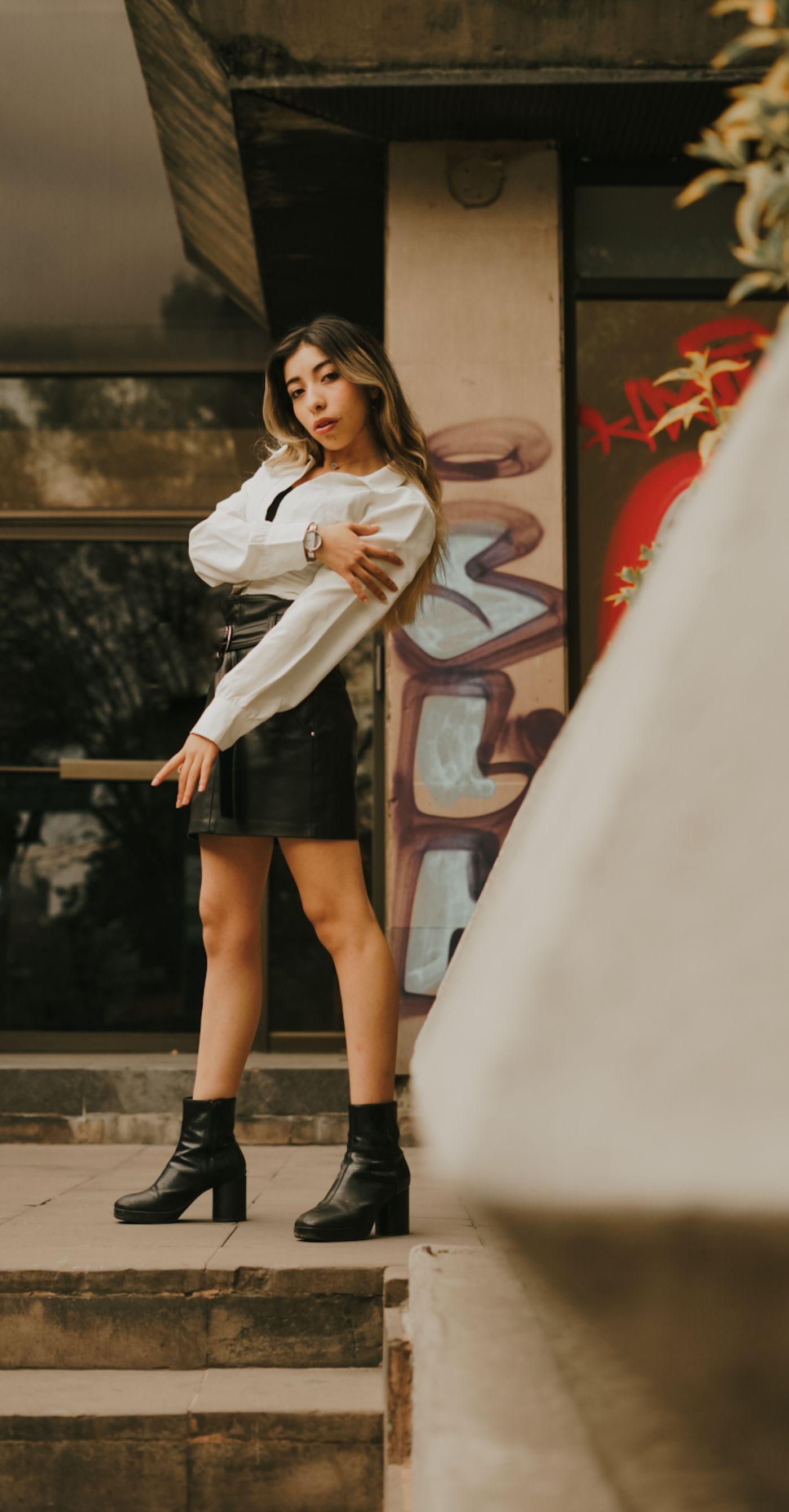 Leather Mini Skirt