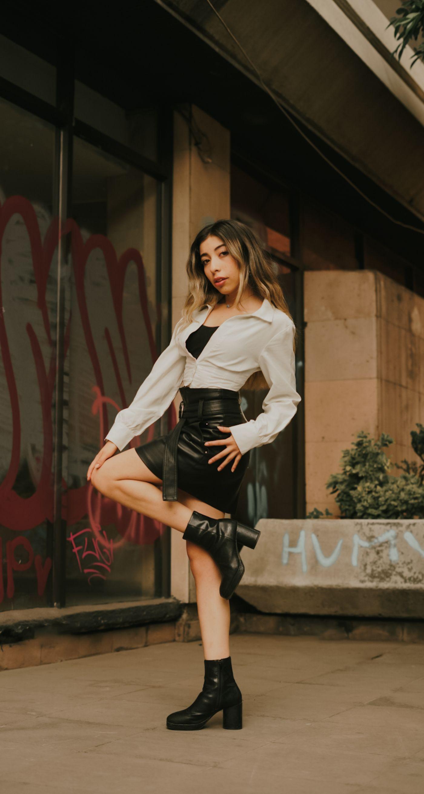 Leather Mini Skirt