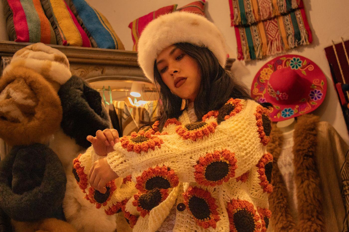 Cream Fur Hat