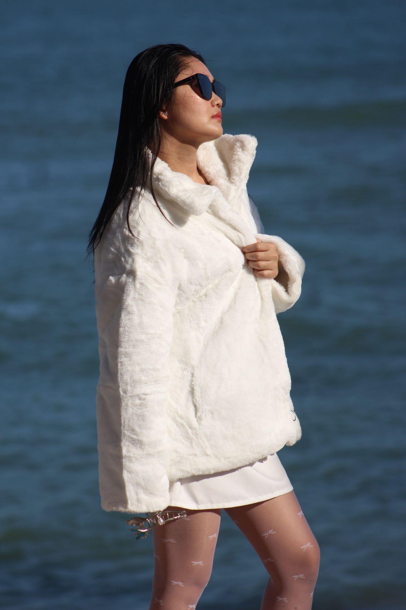 Arctic White Fur Jacket