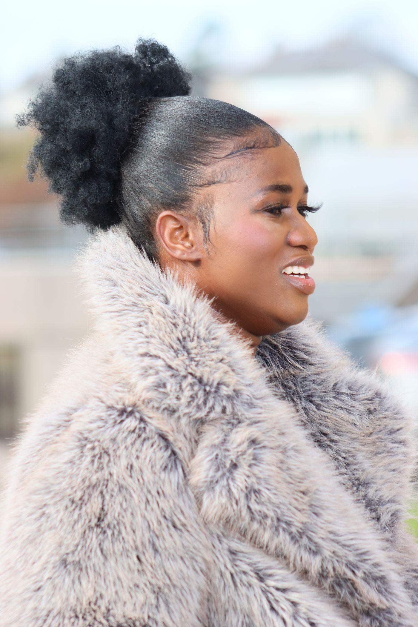 Smoke Grey Fur Jacket